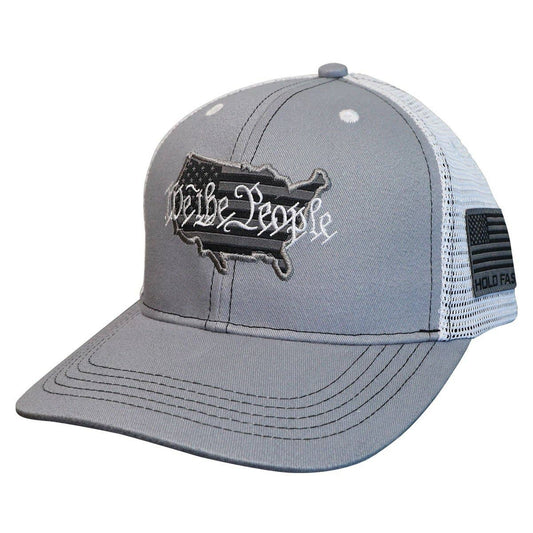 HOLD FAST Mens Cap We The People: One Size Fits Most / Light Grey