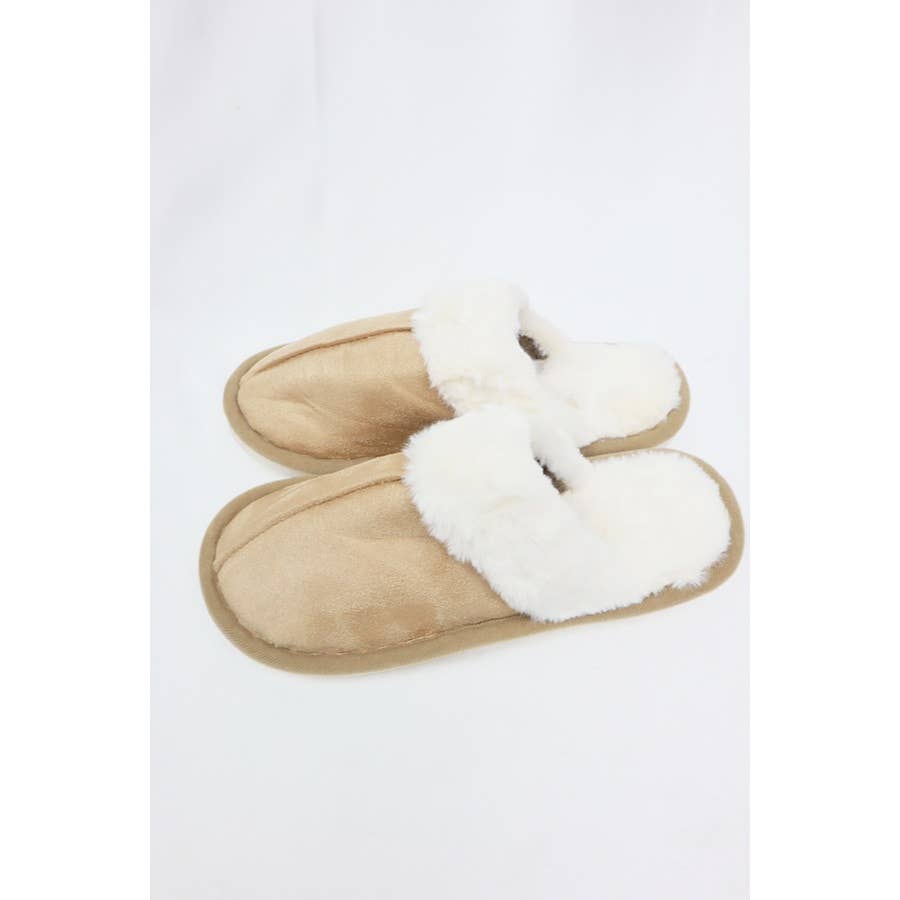 Fuzzy Faux Fur Slippers