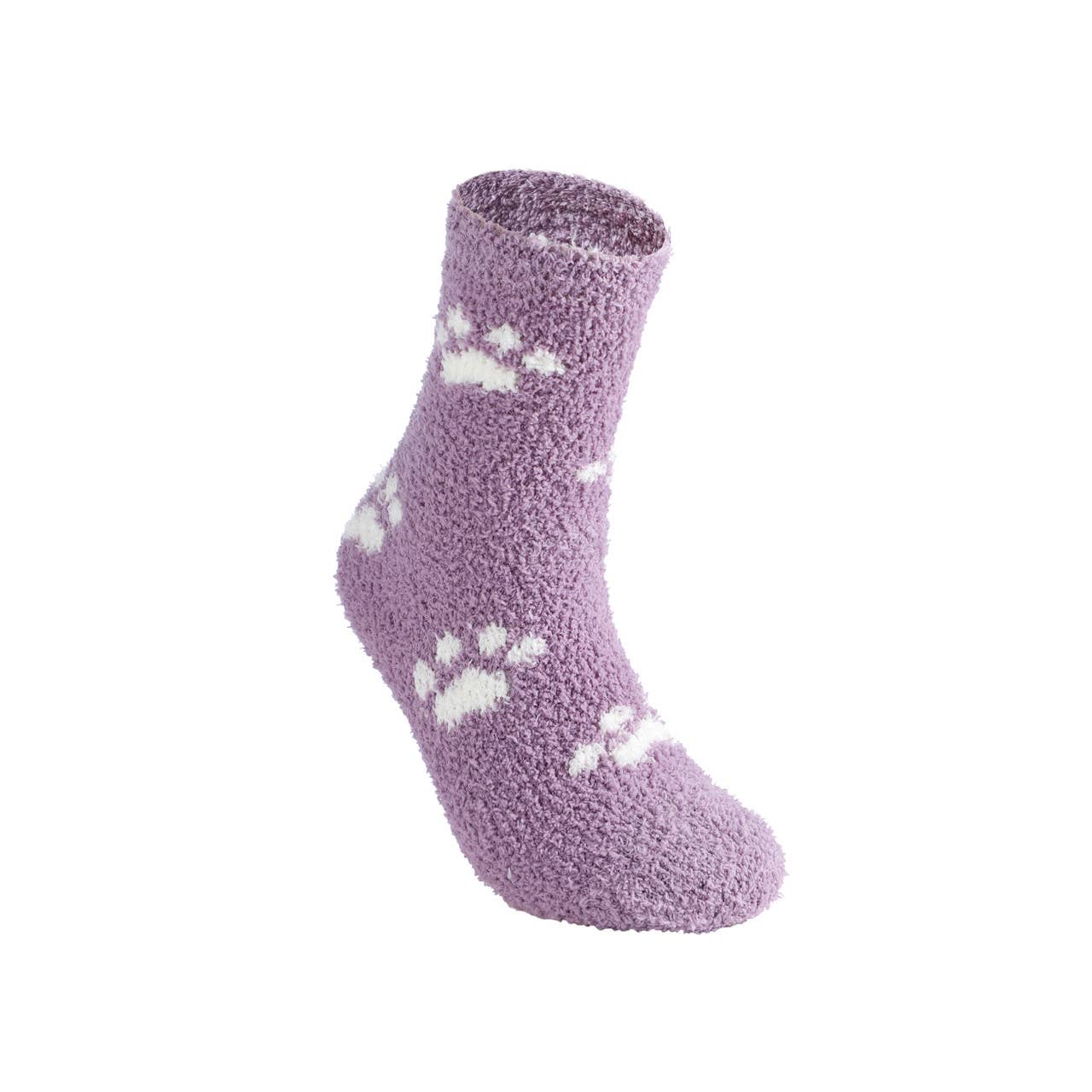 Ladies Fuzzy Socks - Purple set