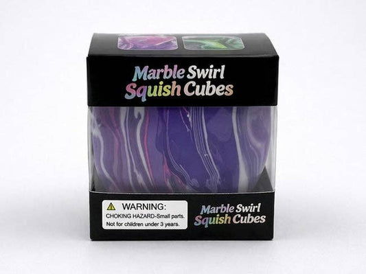 Marble Swirl Squish Cubes – Electric Orchid