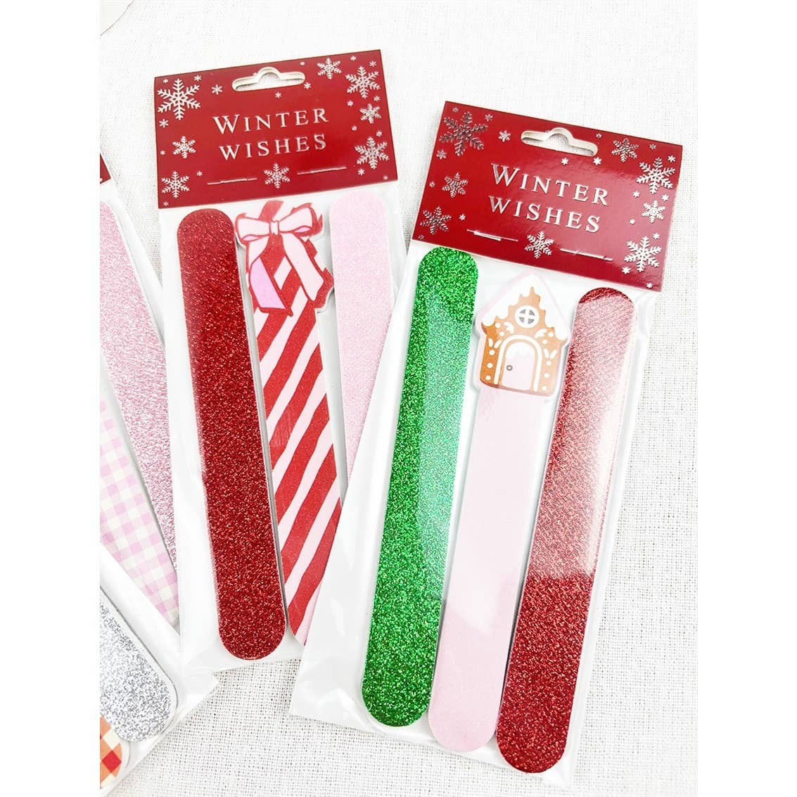 Christmas Theme Nail File Set