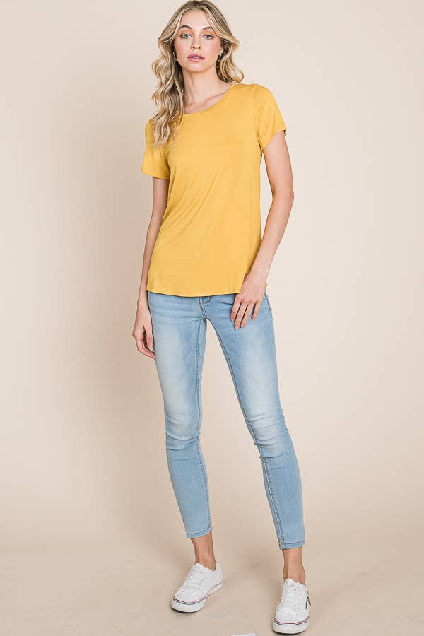Solid Basic T-shirt