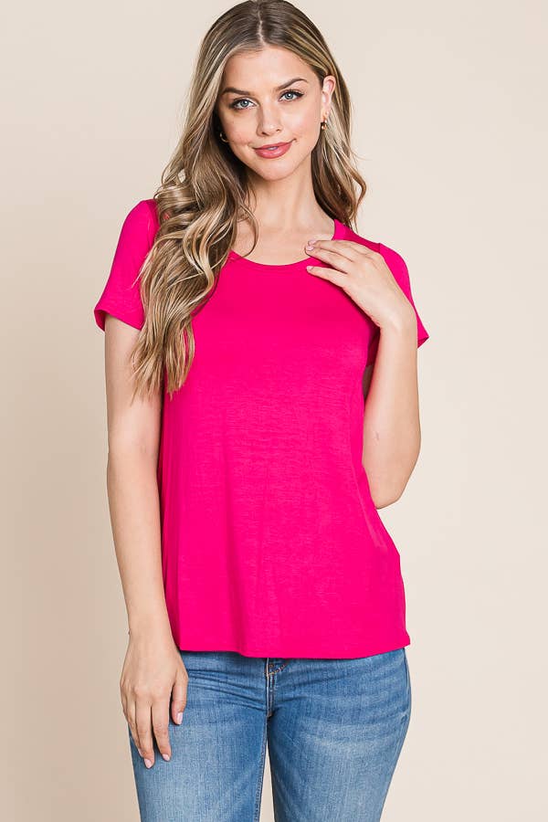 Solid Basic T-shirt