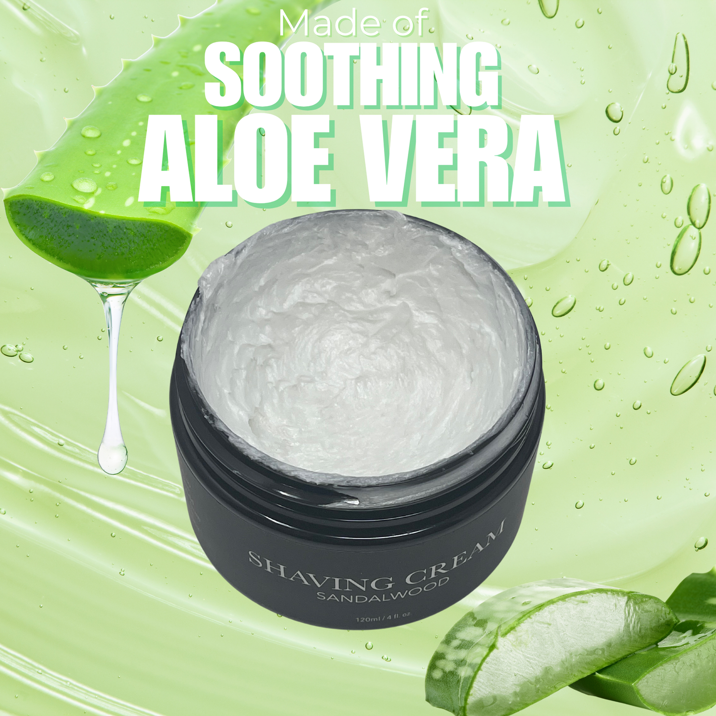 Sandalwood Shave Cream 4 oz