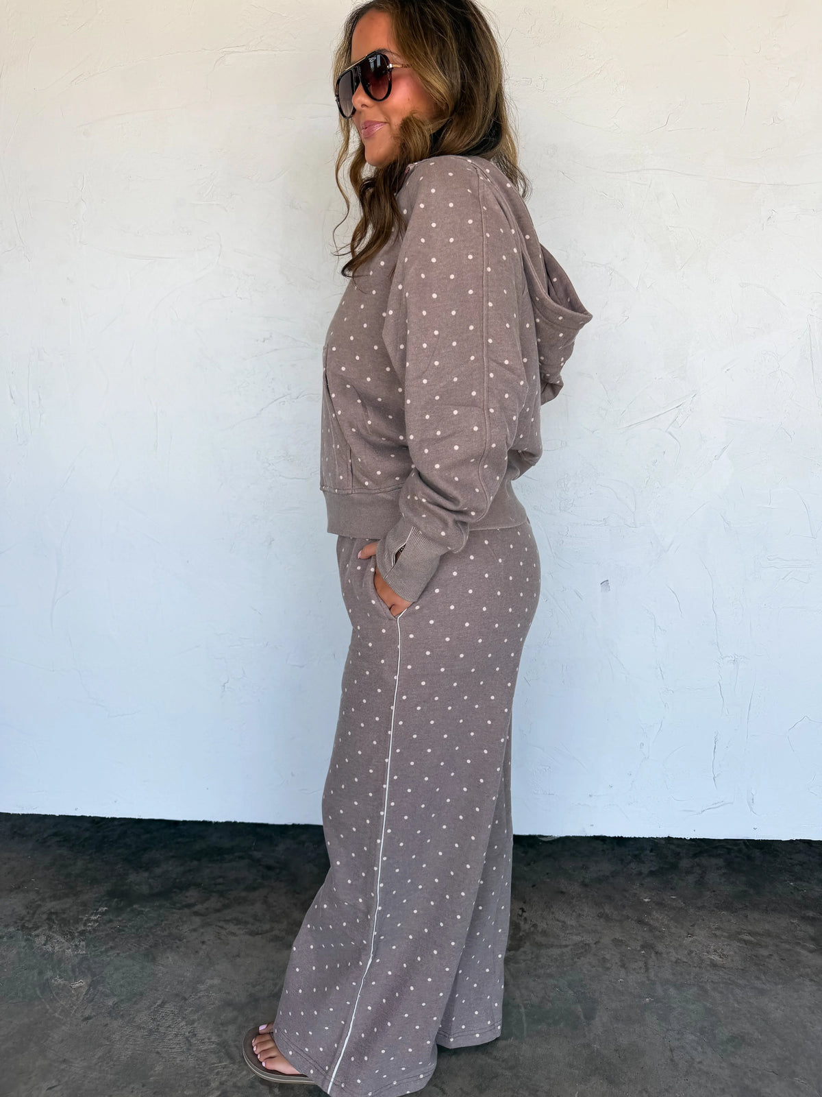 PREORDER- POLKA DOT DRIFT AWAY PANTS