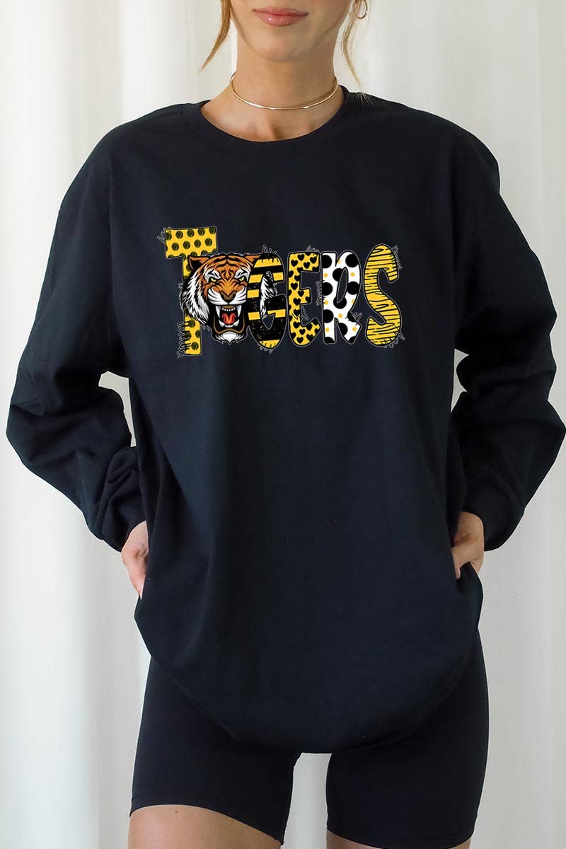 Black Tigers Crewneck