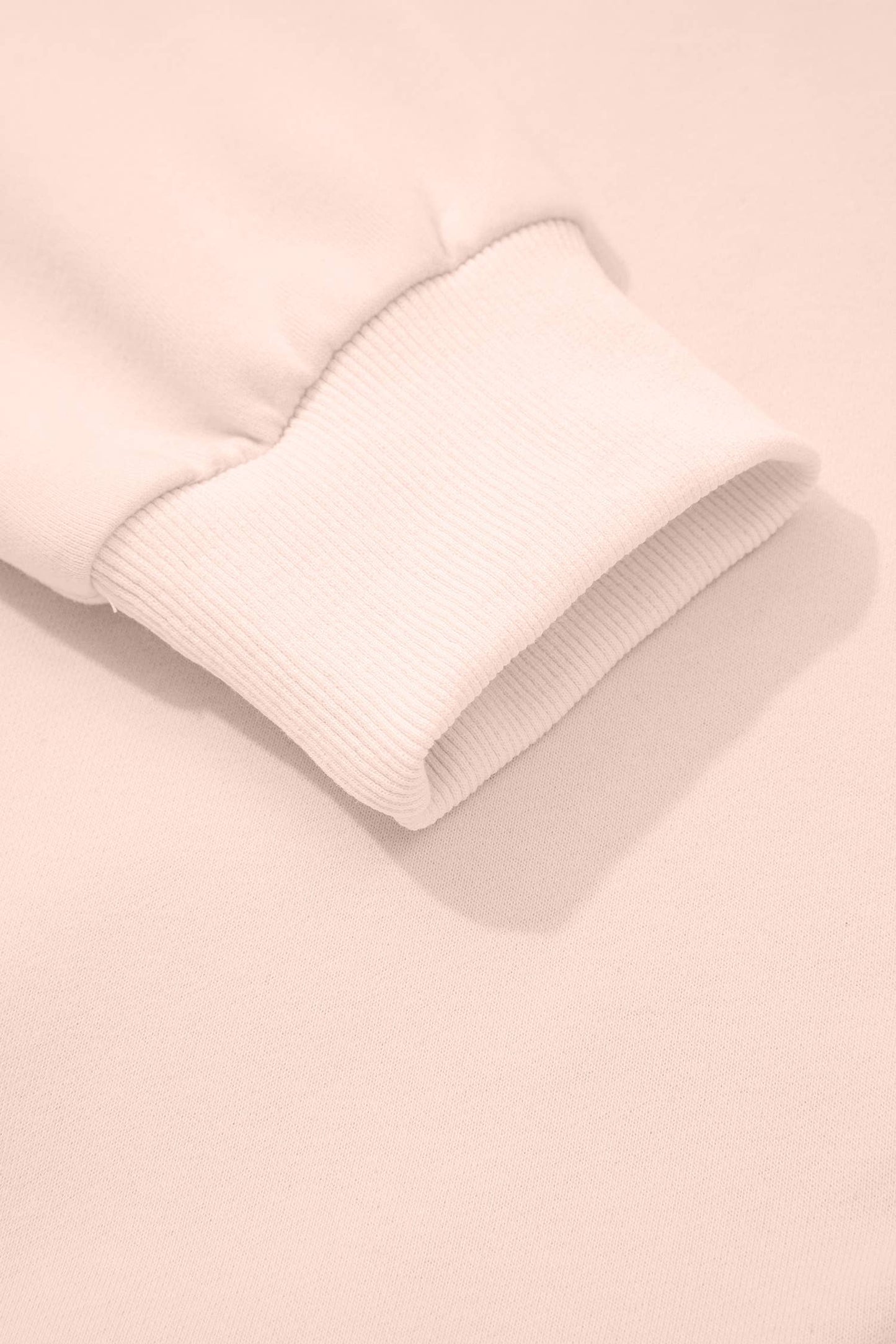 Blessed Embroidered Mock Neck Sweatshirt