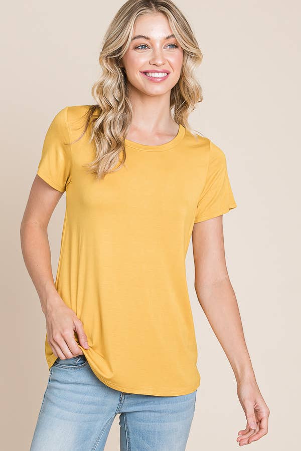 Solid Basic T-shirt