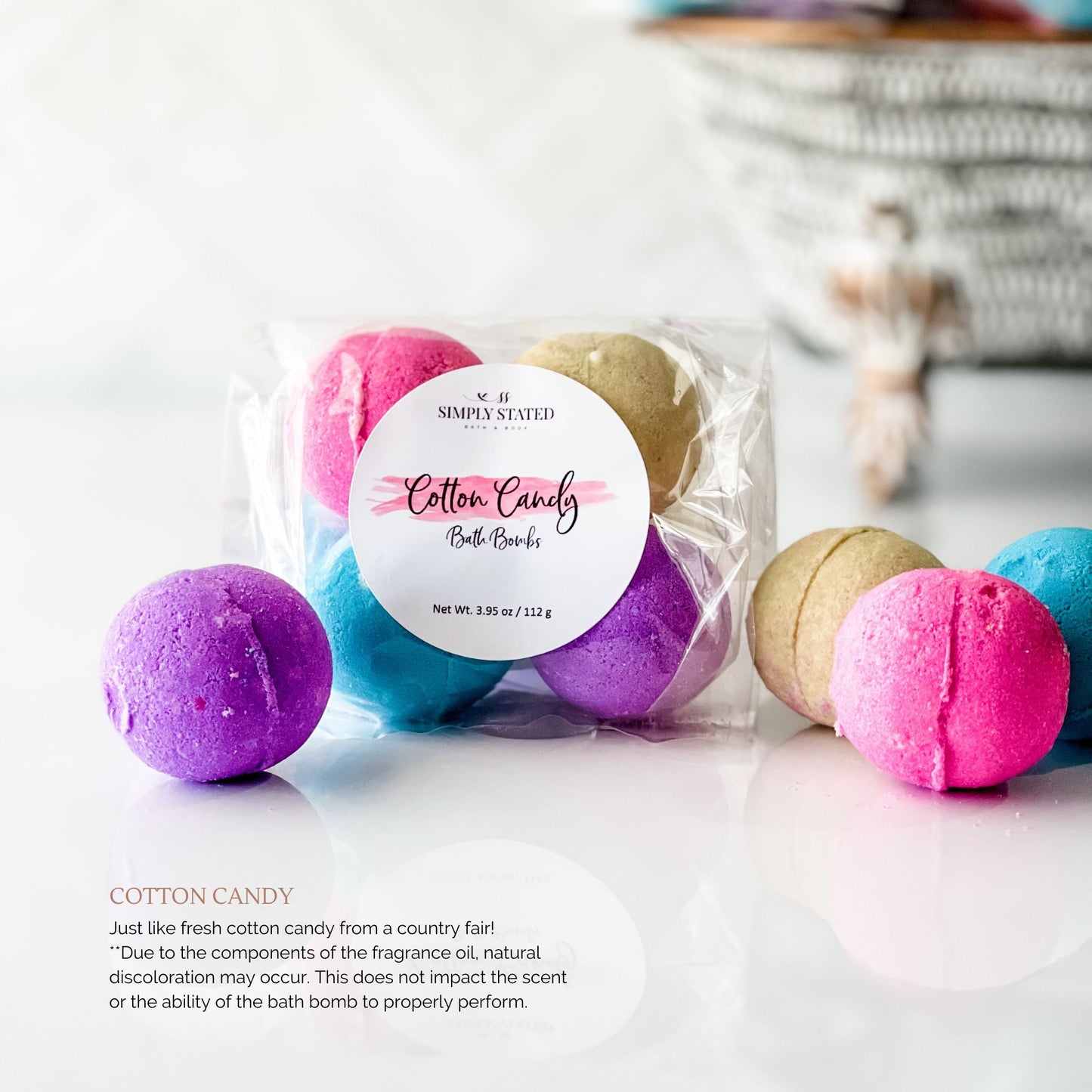 Bath Bomb Packs - Cotton Candy