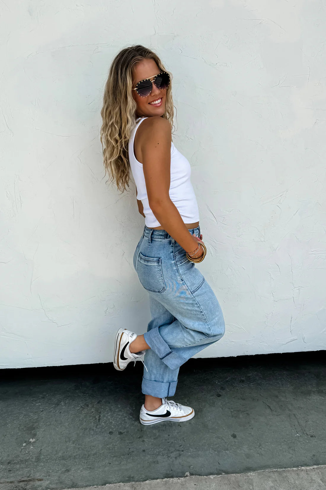 PREORDER- CLOVER FRONT POCKET JEANS