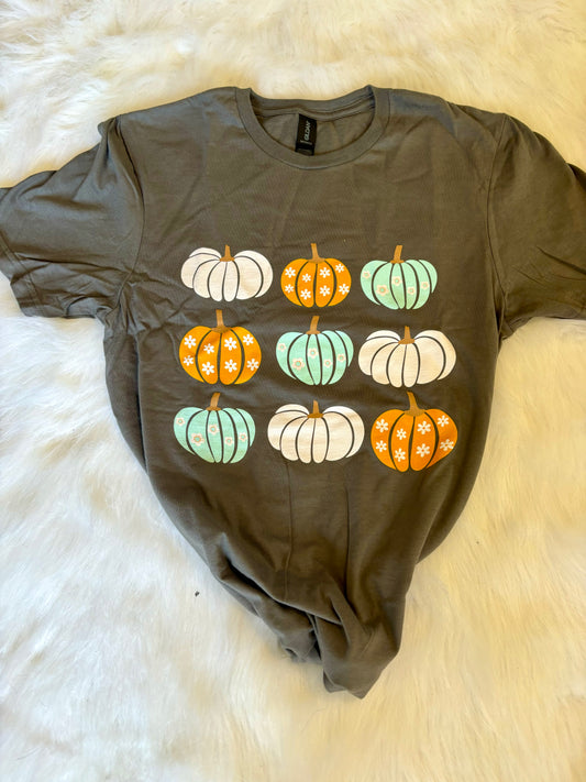 Pastel Pumpkins Tee
