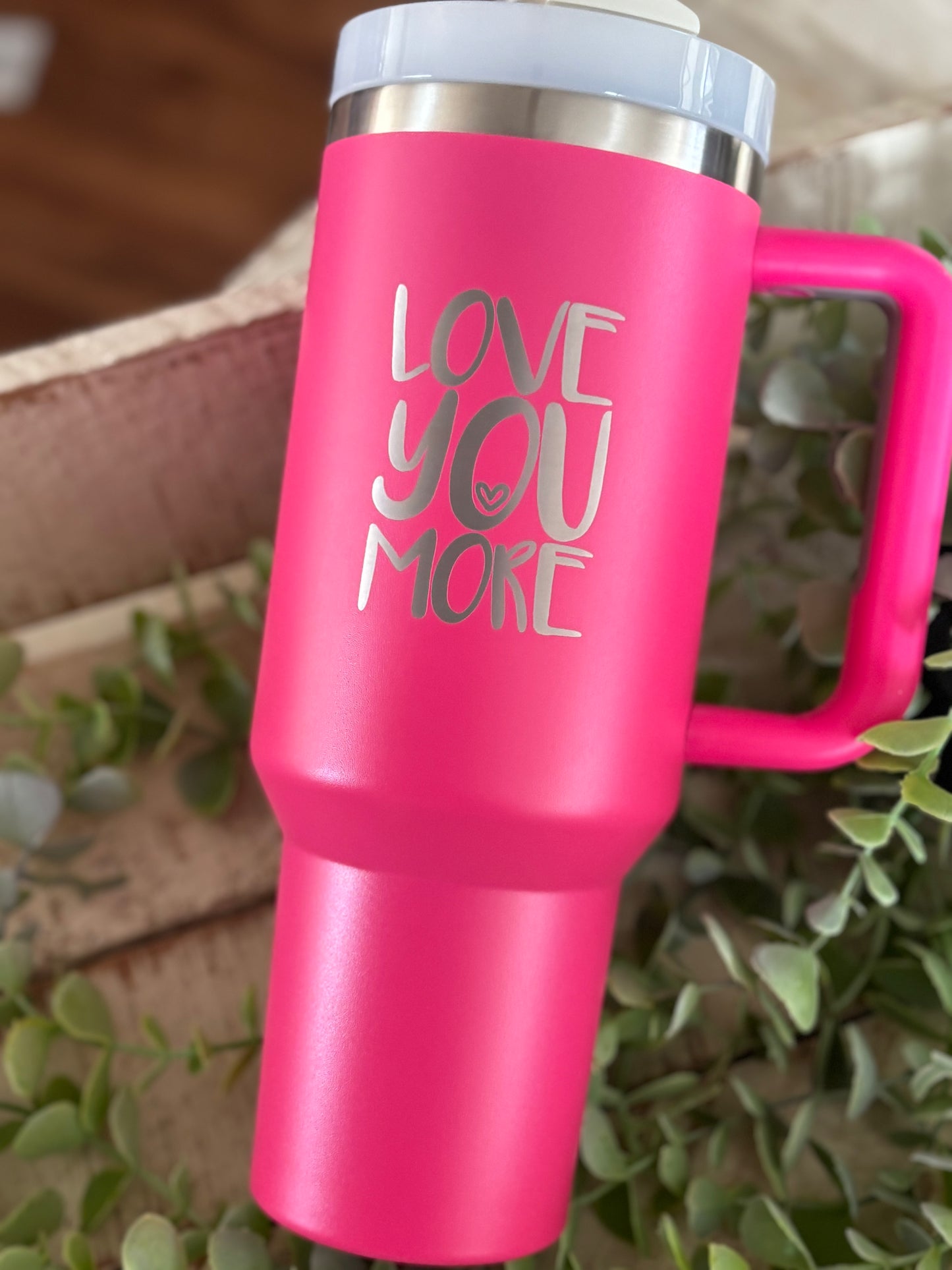 40 Oz. Love You More Handled Tumbler
