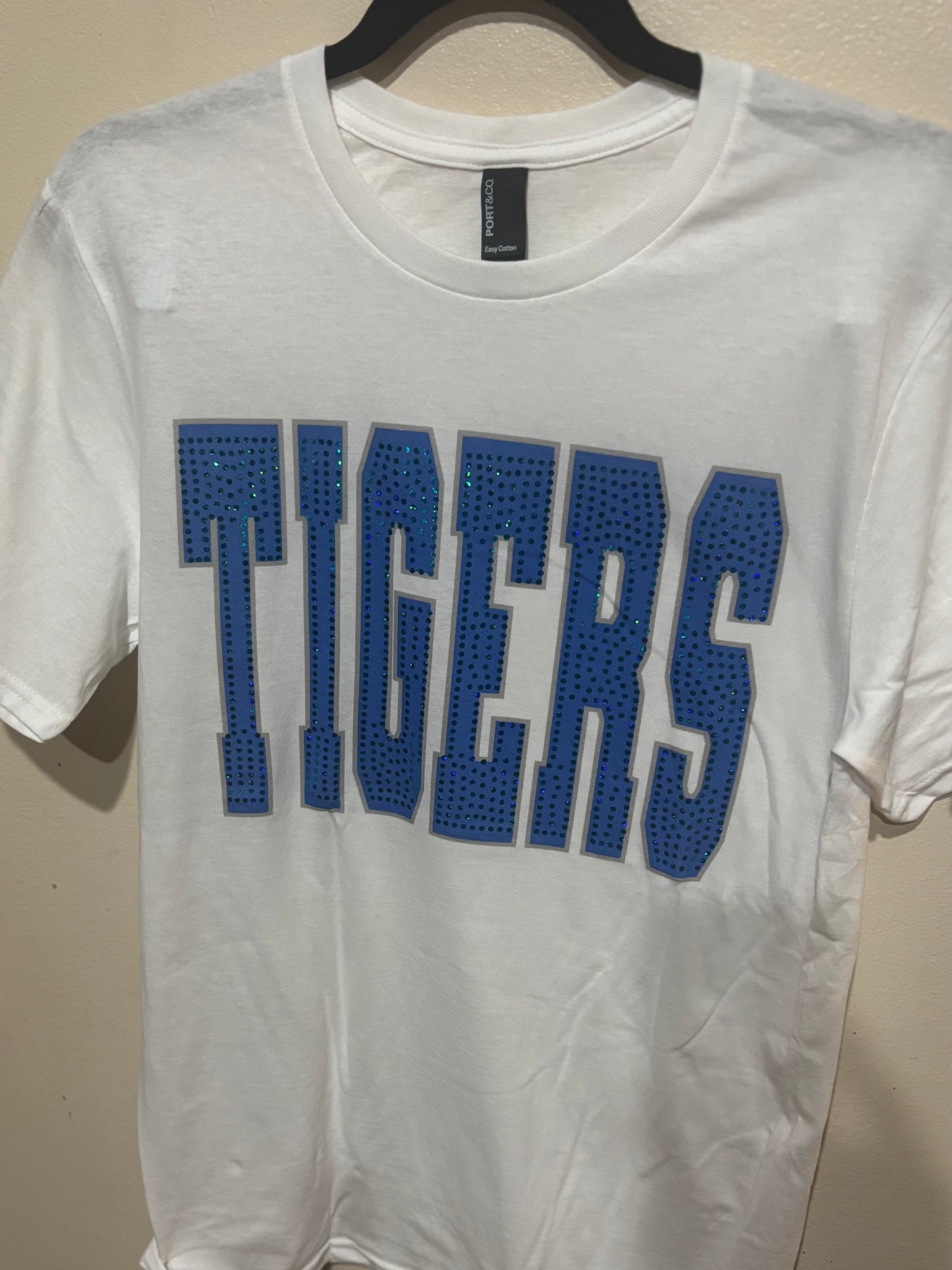 Tigers Spangle White Tee