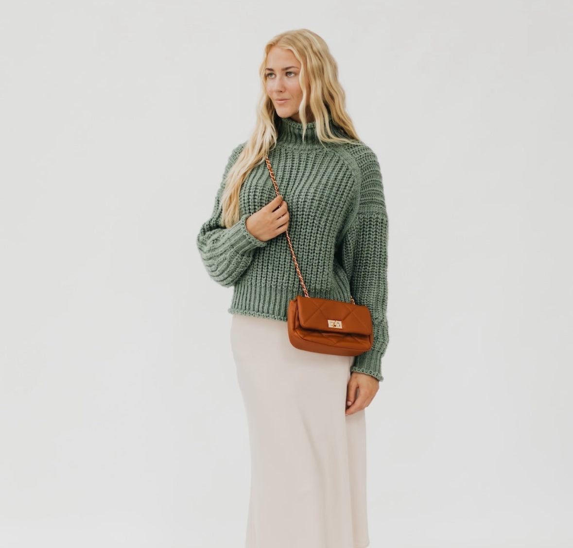 Queenie Quilted Crossbody Bag