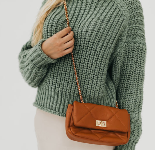 Queenie Quilted Crossbody Bag