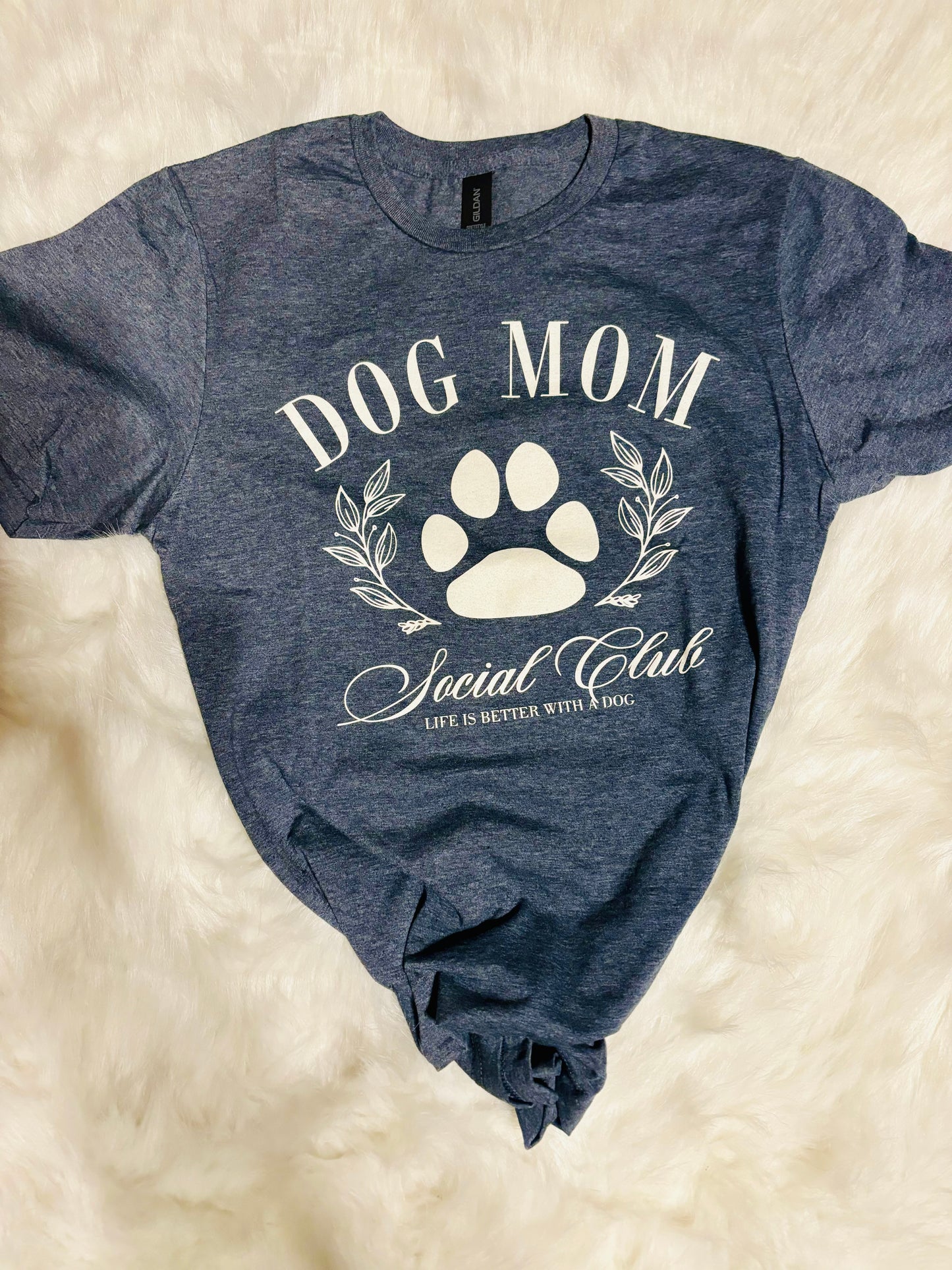 Dog Mom Social Club Tee