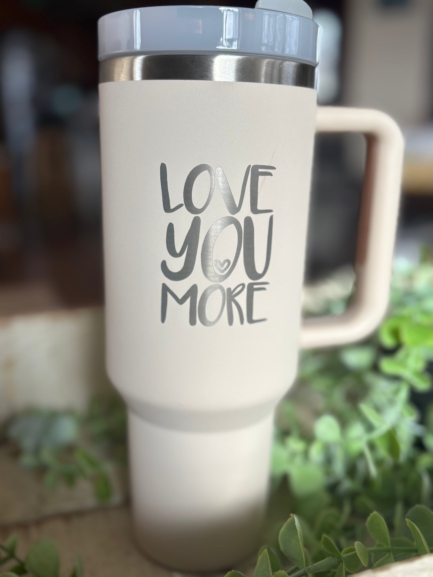 40 Oz. Love You More Handled Tumbler