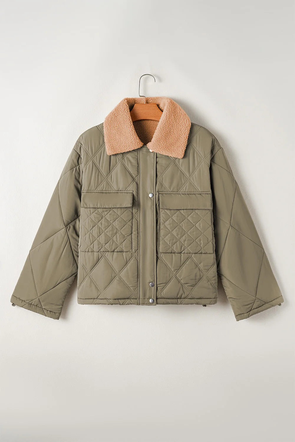 PRE-ORDER Green Quilted Puffer Jacket