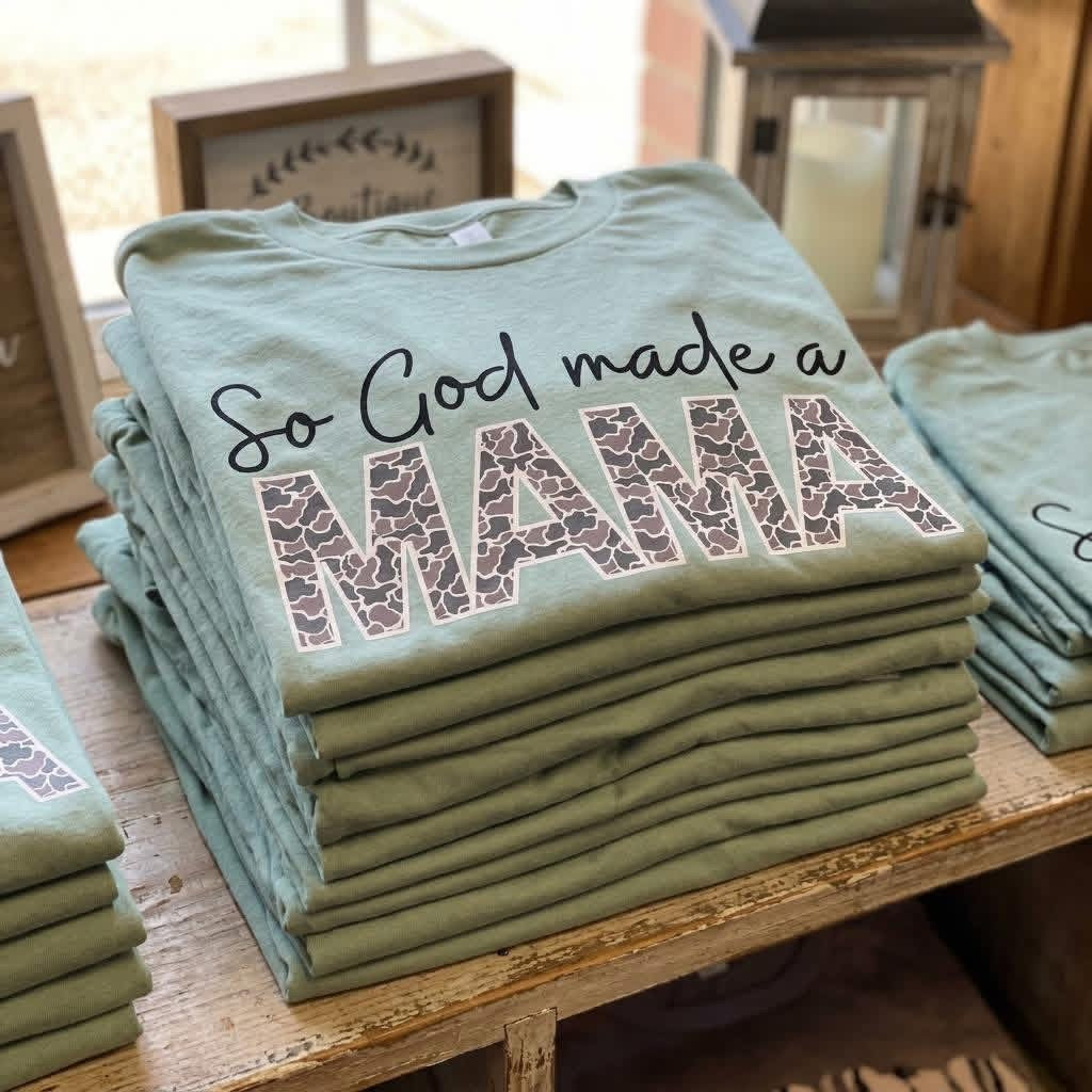 So God Made a Mama Tee