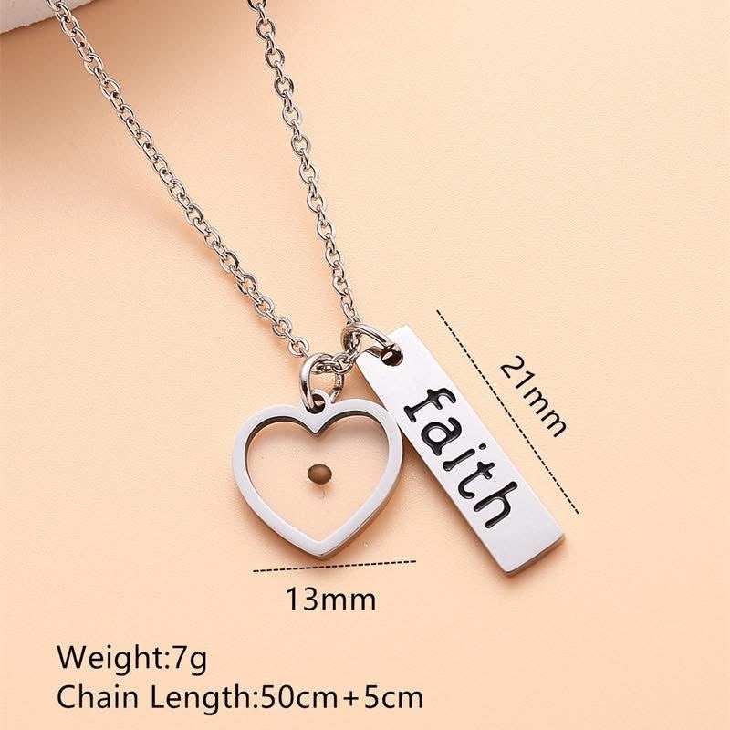 Mustard Seed Faith Necklaces