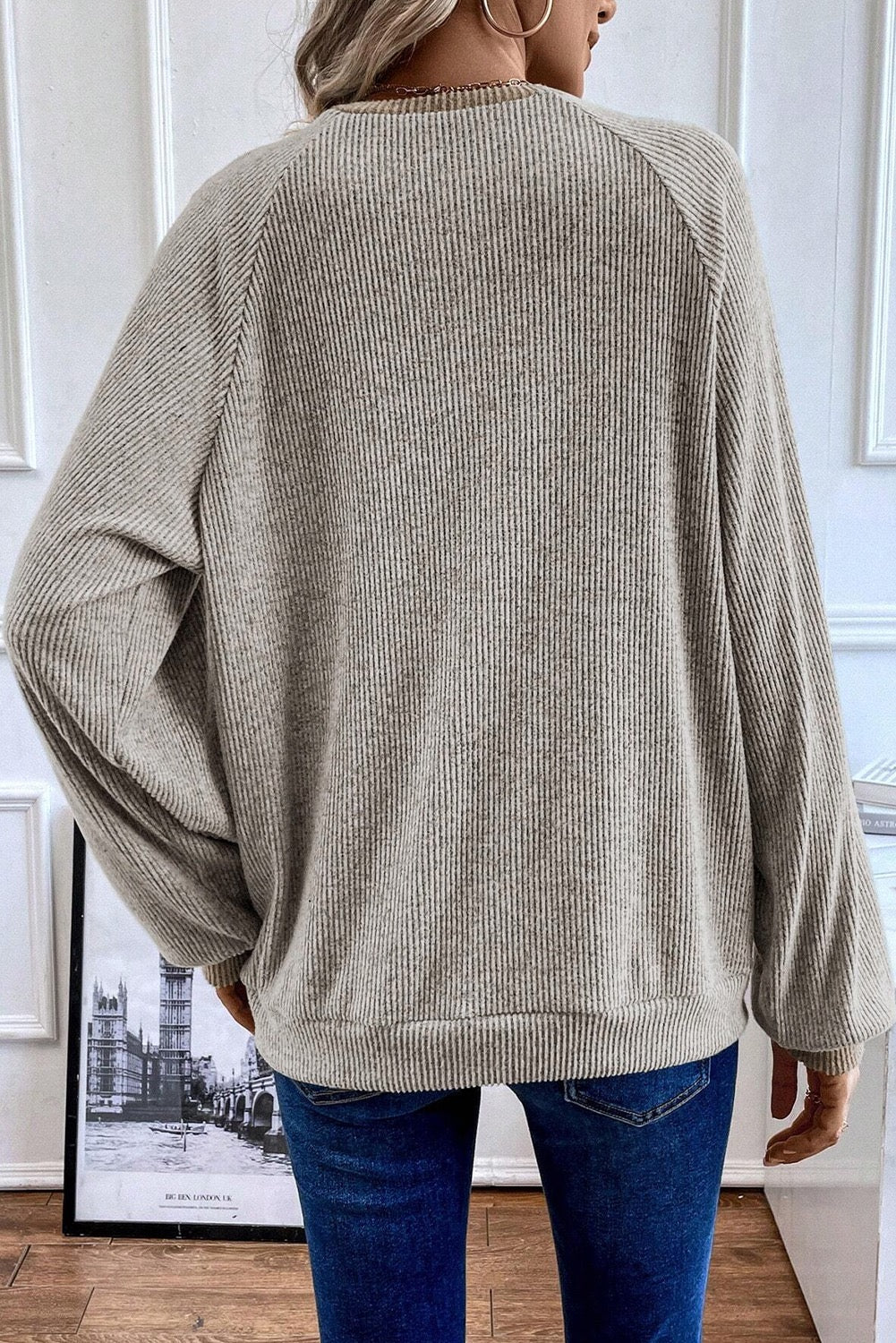 PRE-ORDER Neutral Corded Pullover