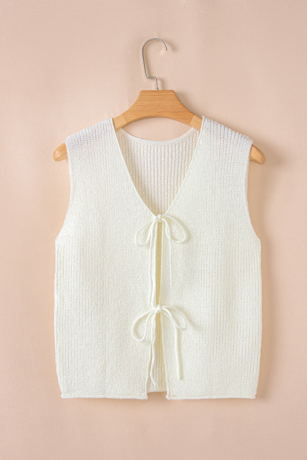 PRE-ORDER Beige Sweater Vest