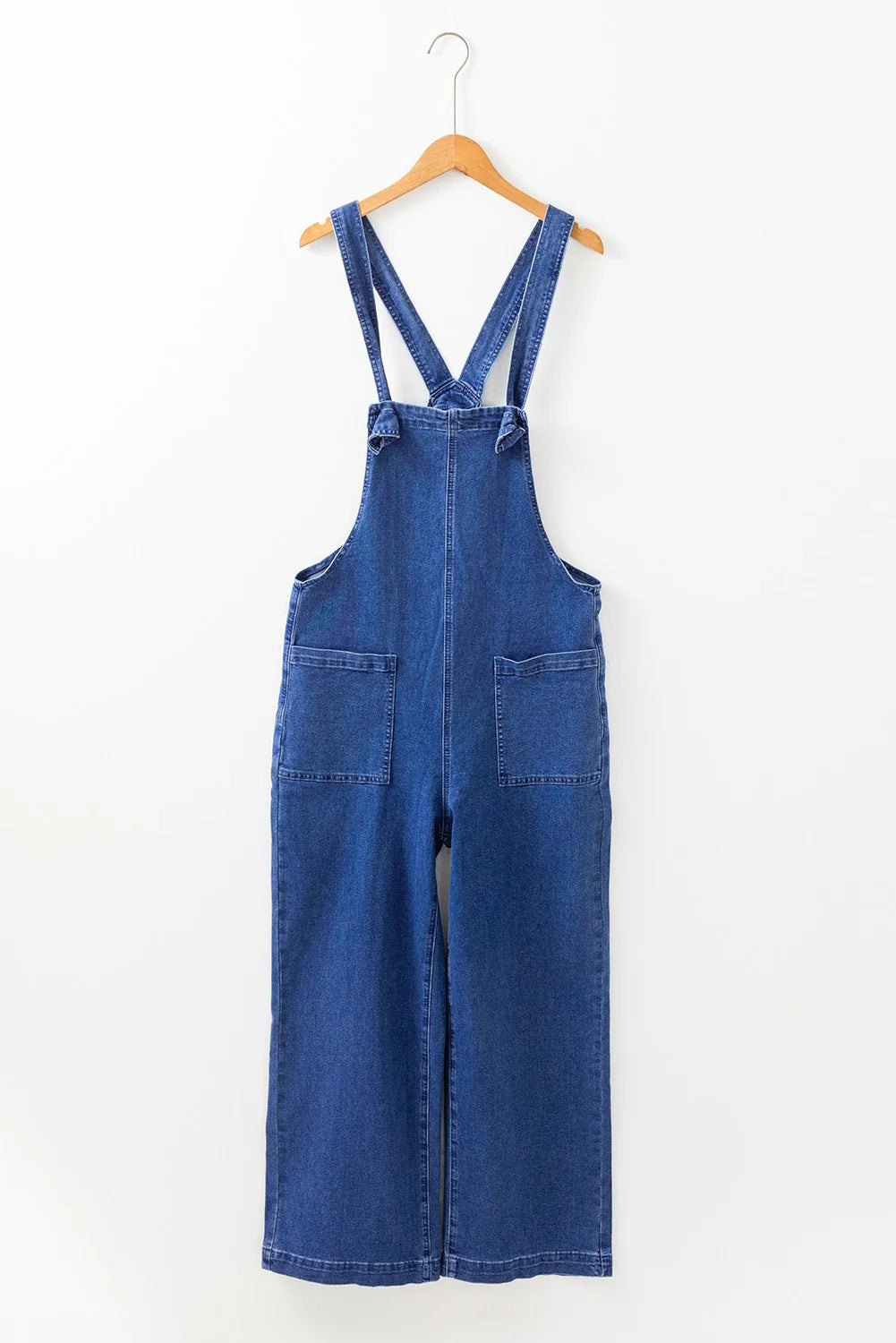 PRE-ORDER Denim Knot Strap Overalls