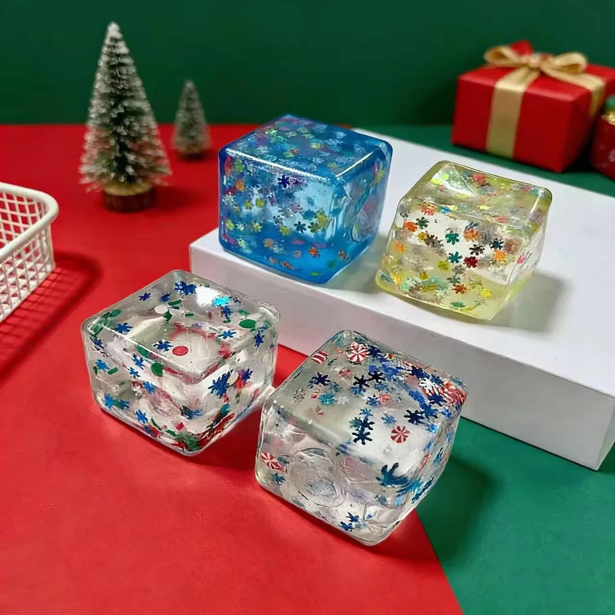 Maltose Christmas Cube Squishy