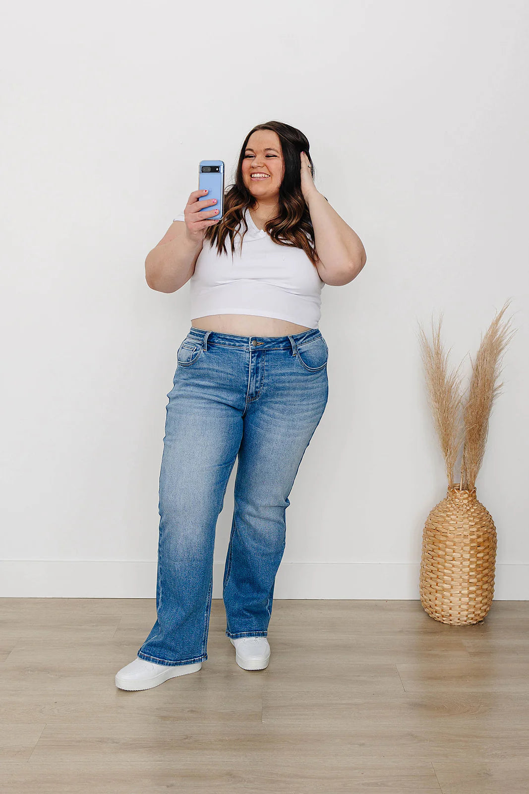 Rubies and Honey Mid-Rise Non-Distressed Bootcut Jeans