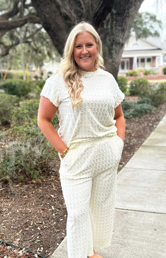 Apricot Two Piece Set