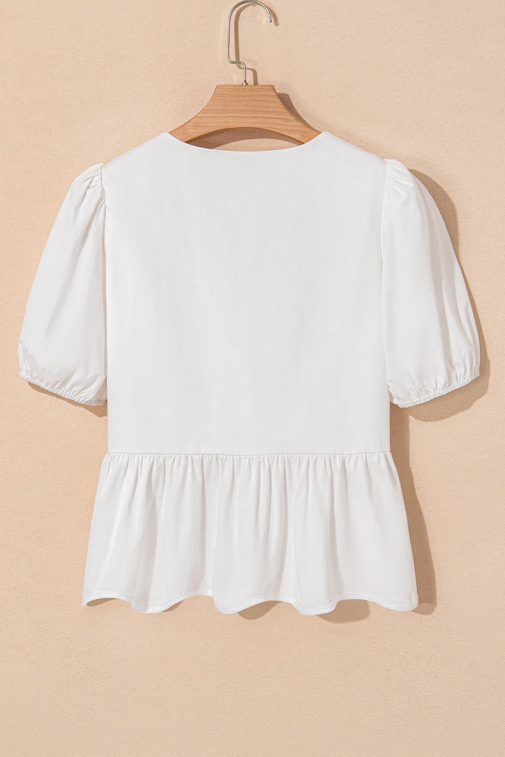 White Bow Top