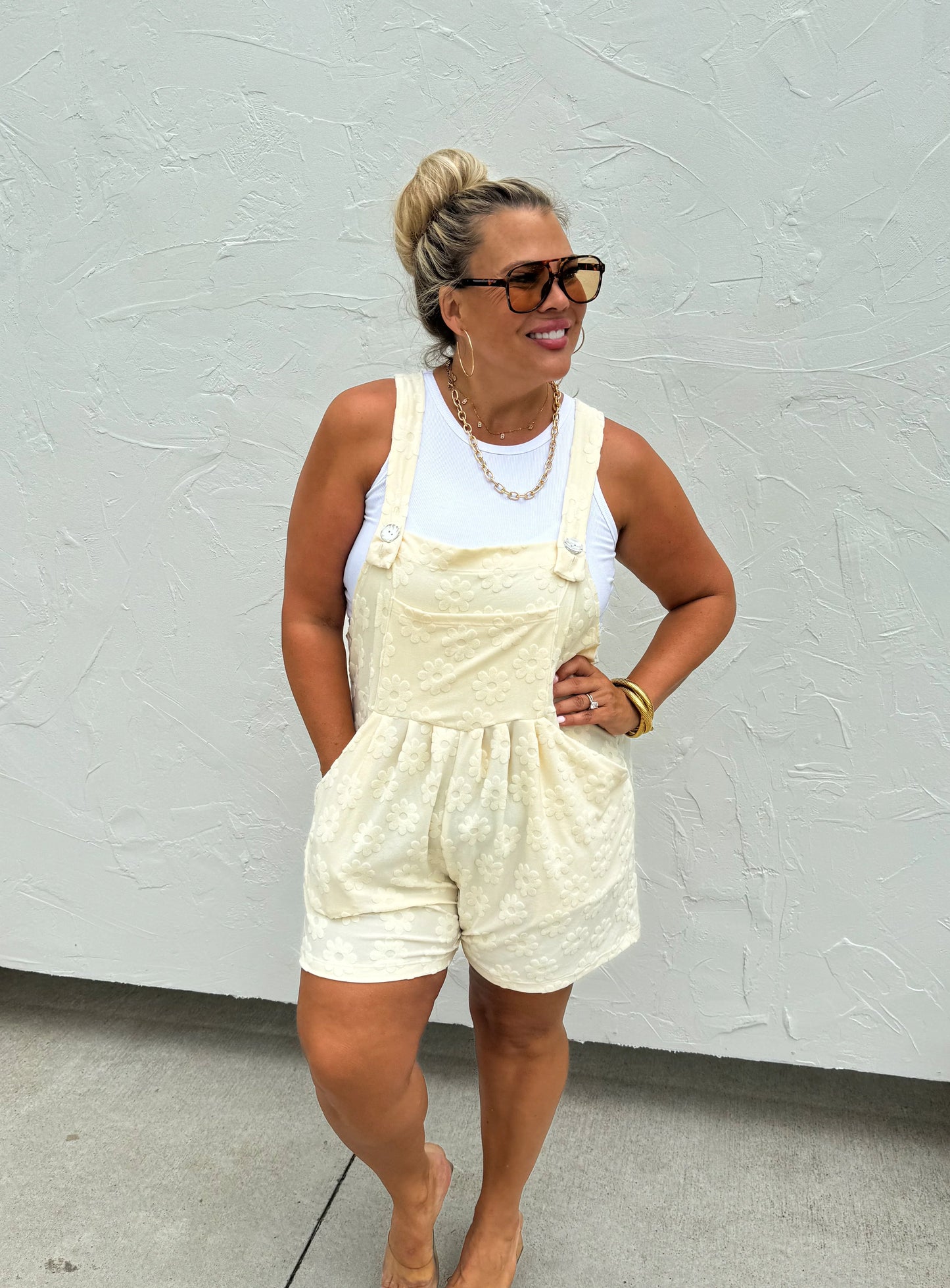 Cambrie Pocket Romper