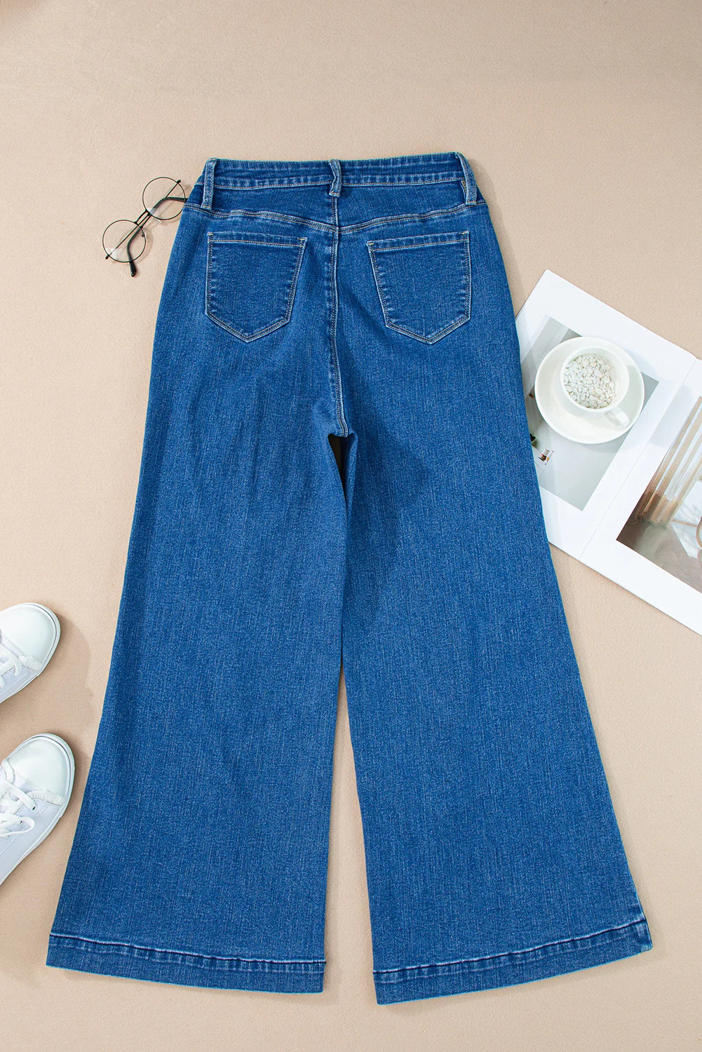 PRE-ORDER Flared Cropped Jeans