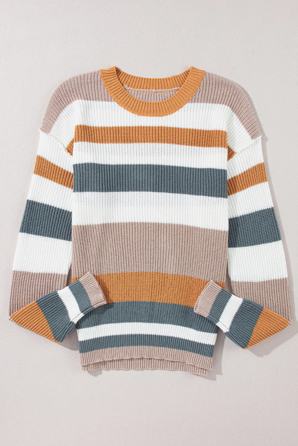 PRE-ORDER Colorblock Knit Sweater