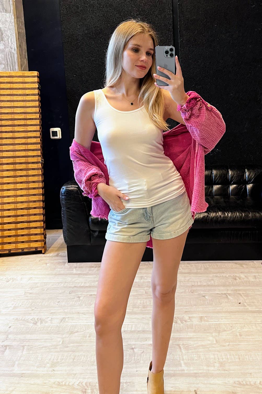 V-neck/Scoop neck Seamless Tank