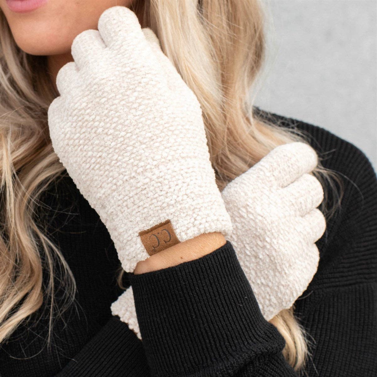 CC Chenille Touchscreen Gloves