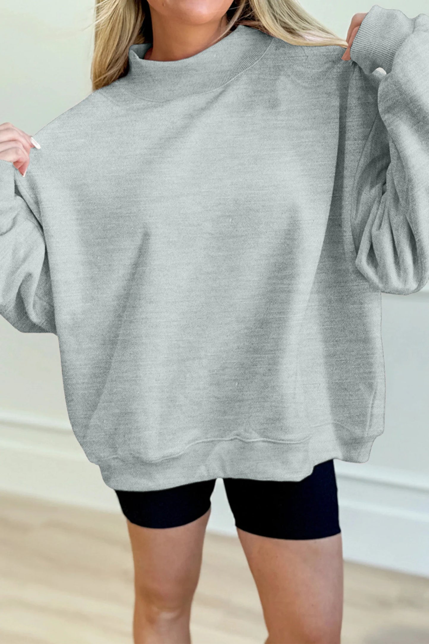 PRE-ORDER Gray Oversized Sweatshirt
