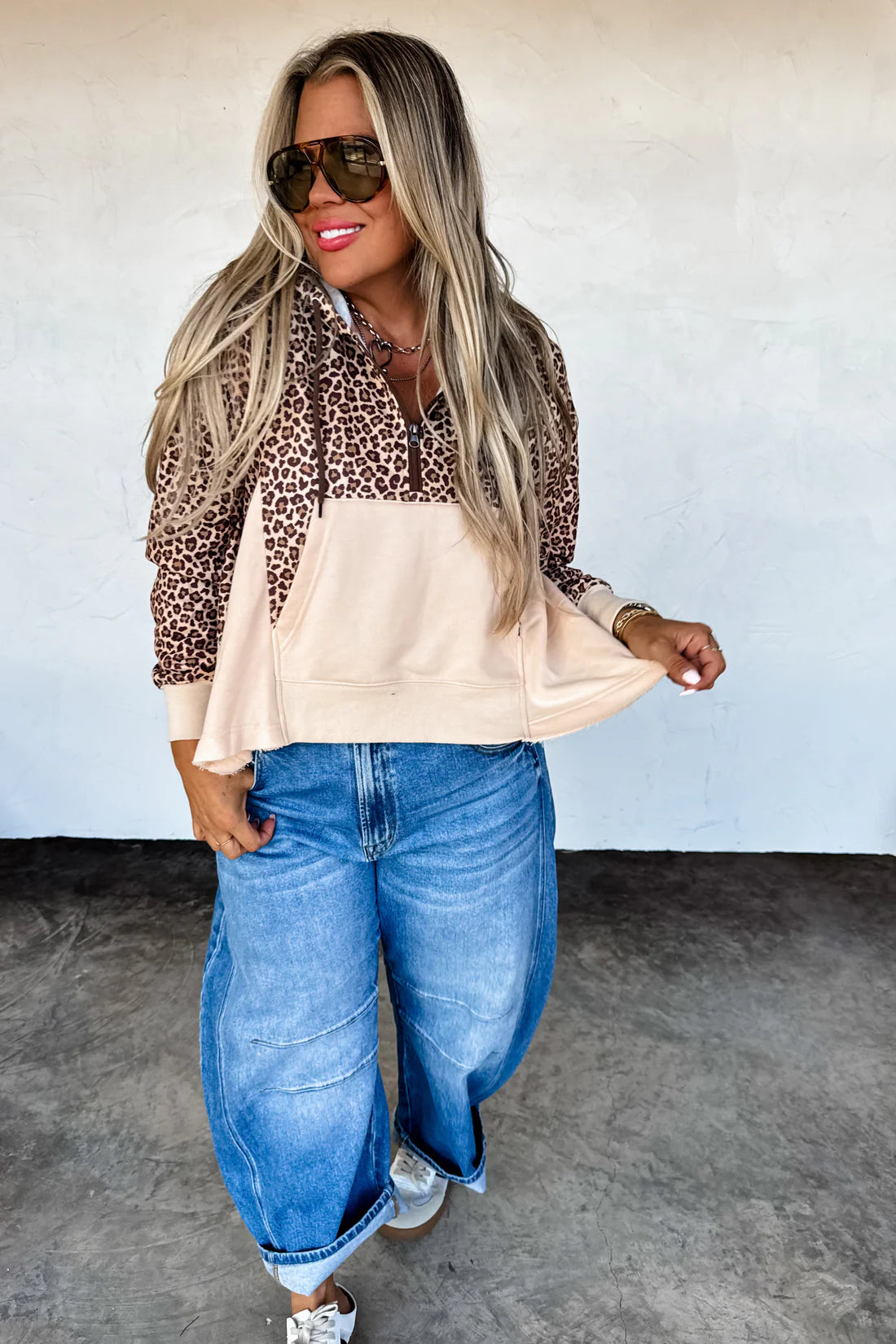 THE HUNTER HALF ZIP HOODIE PULLOVER