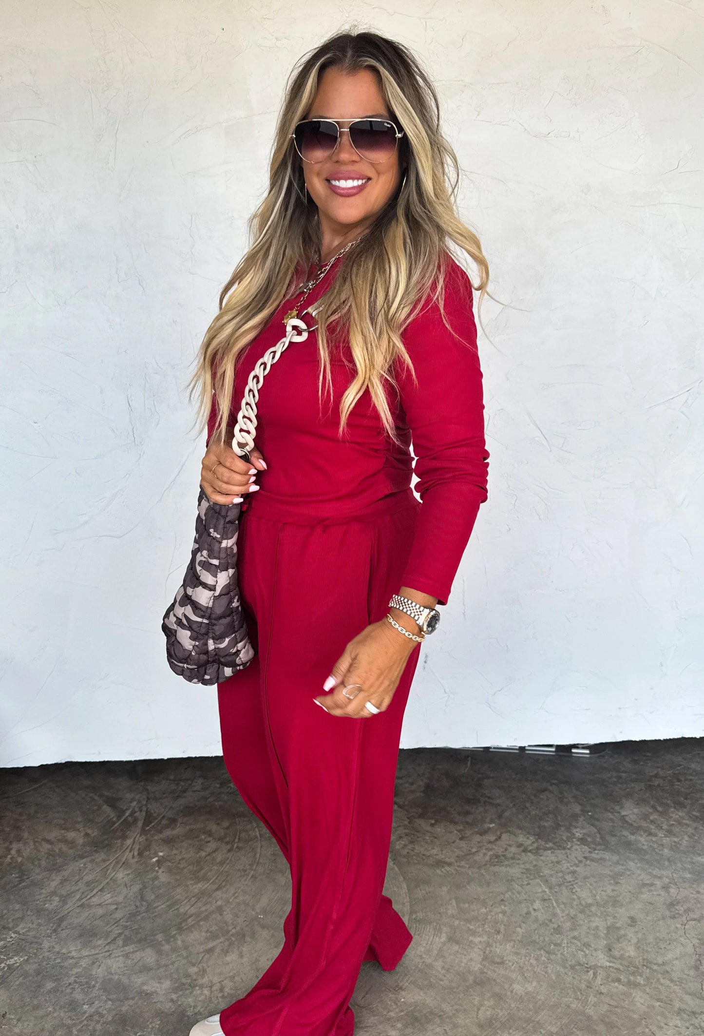 PRE-ORDER Sunday Ribbed Lounge Set