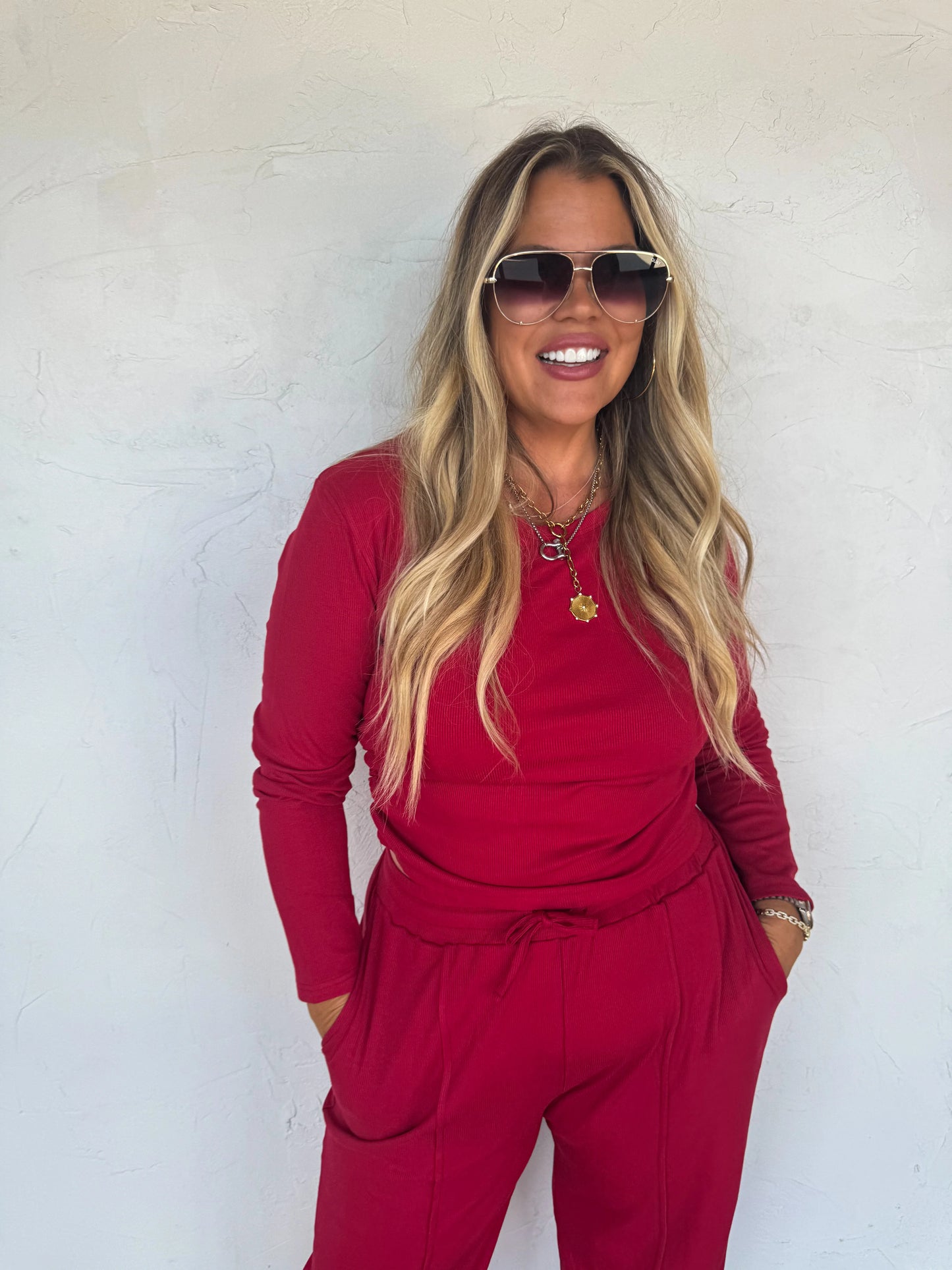 PRE-ORDER Sunday Ribbed Lounge Set