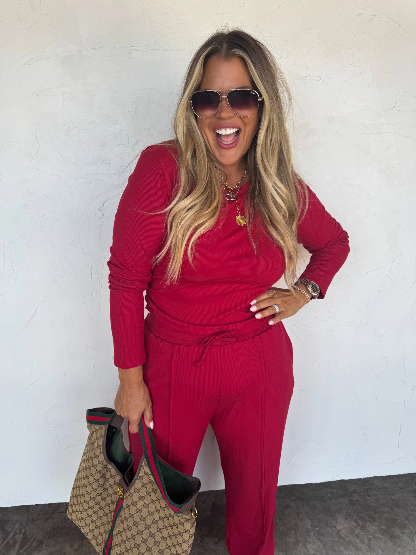 PRE-ORDER Sunday Ribbed Lounge Set