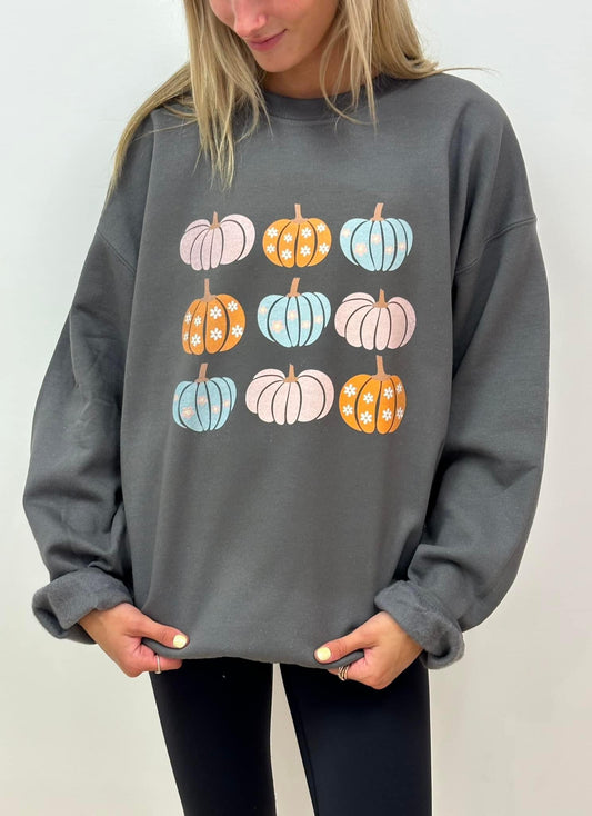 Pastel Pumpkins Crew