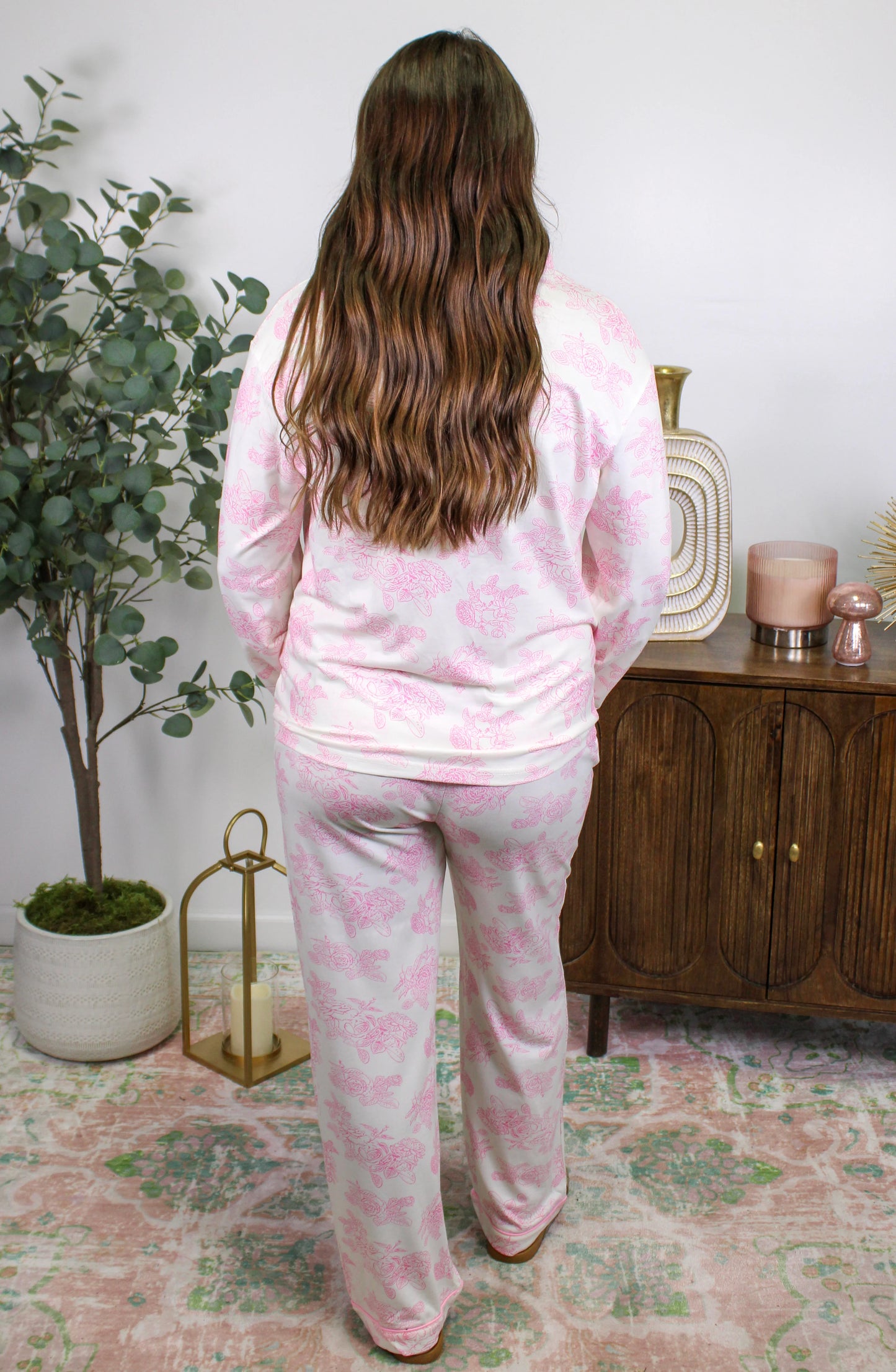 PRE-ORDER Pink Floral Pajamas