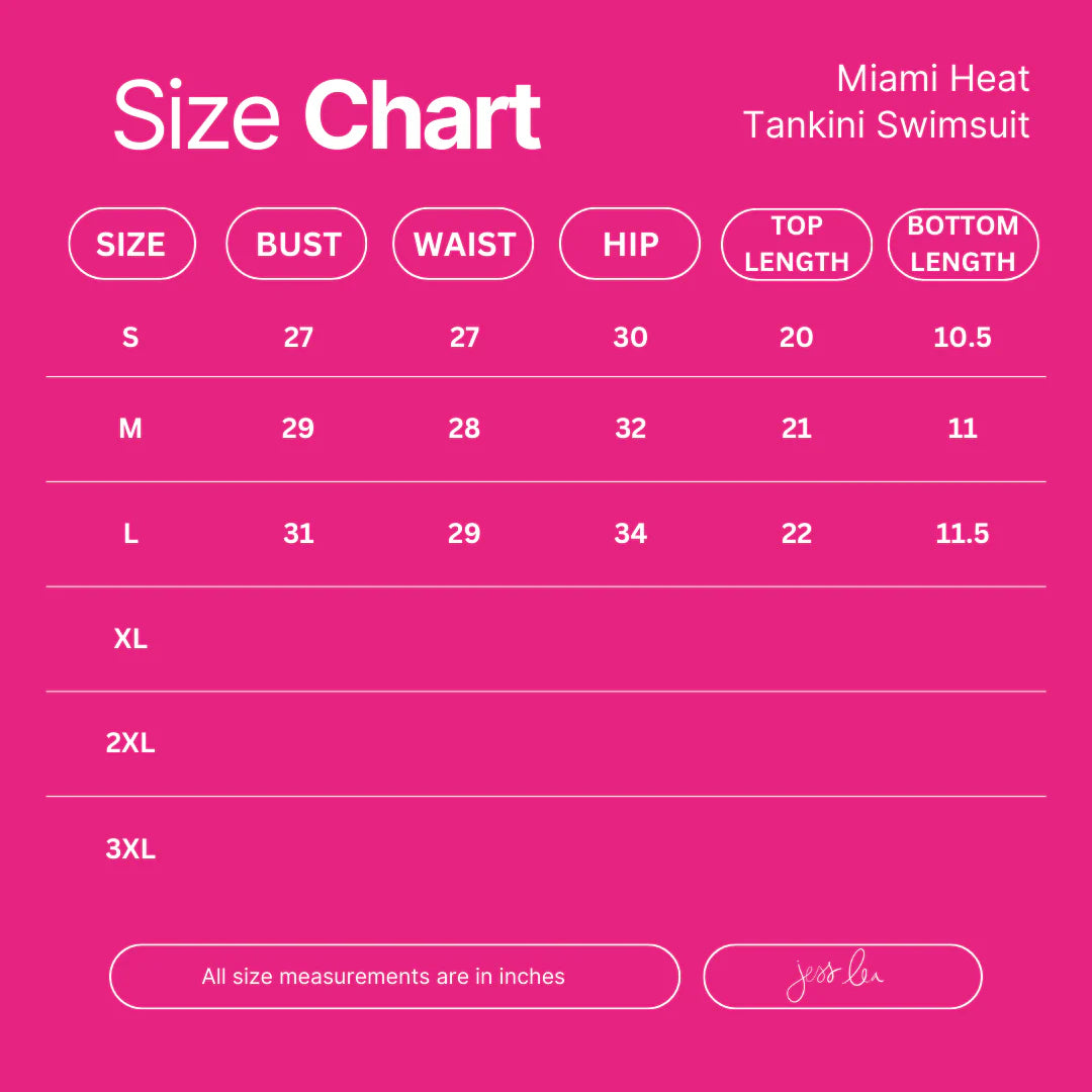 Miami Heat Tankini Swimsuit-