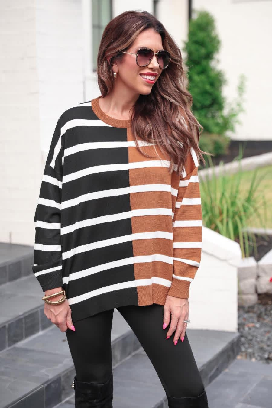 Parker Striped Sweater