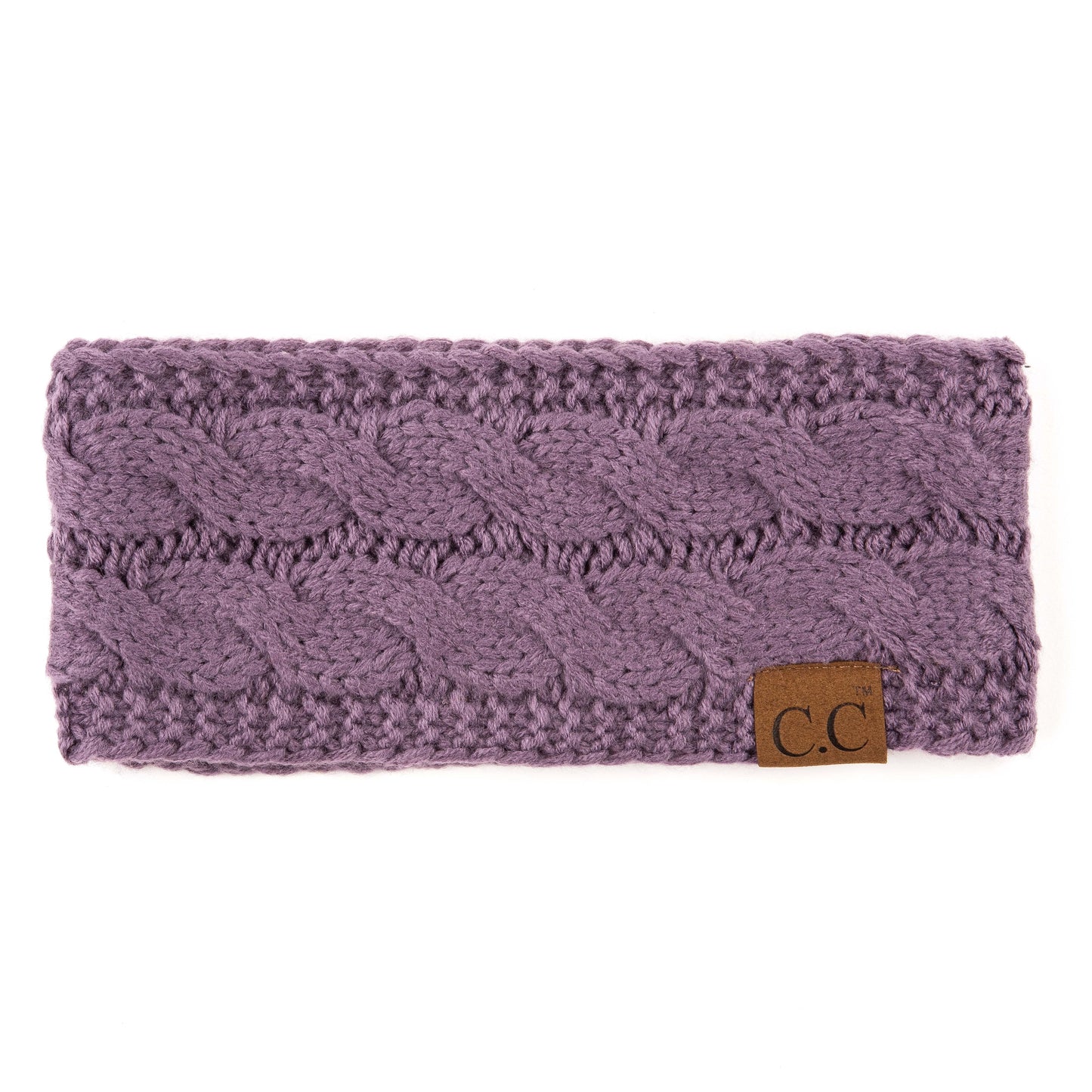 CC Cable Knit Lined Headwrap