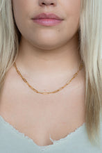 Luxe Paper Clip Chain Necklace - 18 inch