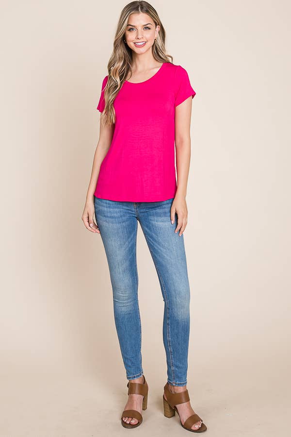 Solid Basic T-shirt