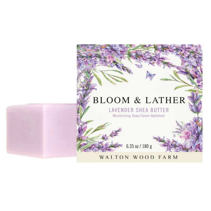 Bloom & Lather Lavender Shea Butter Soap