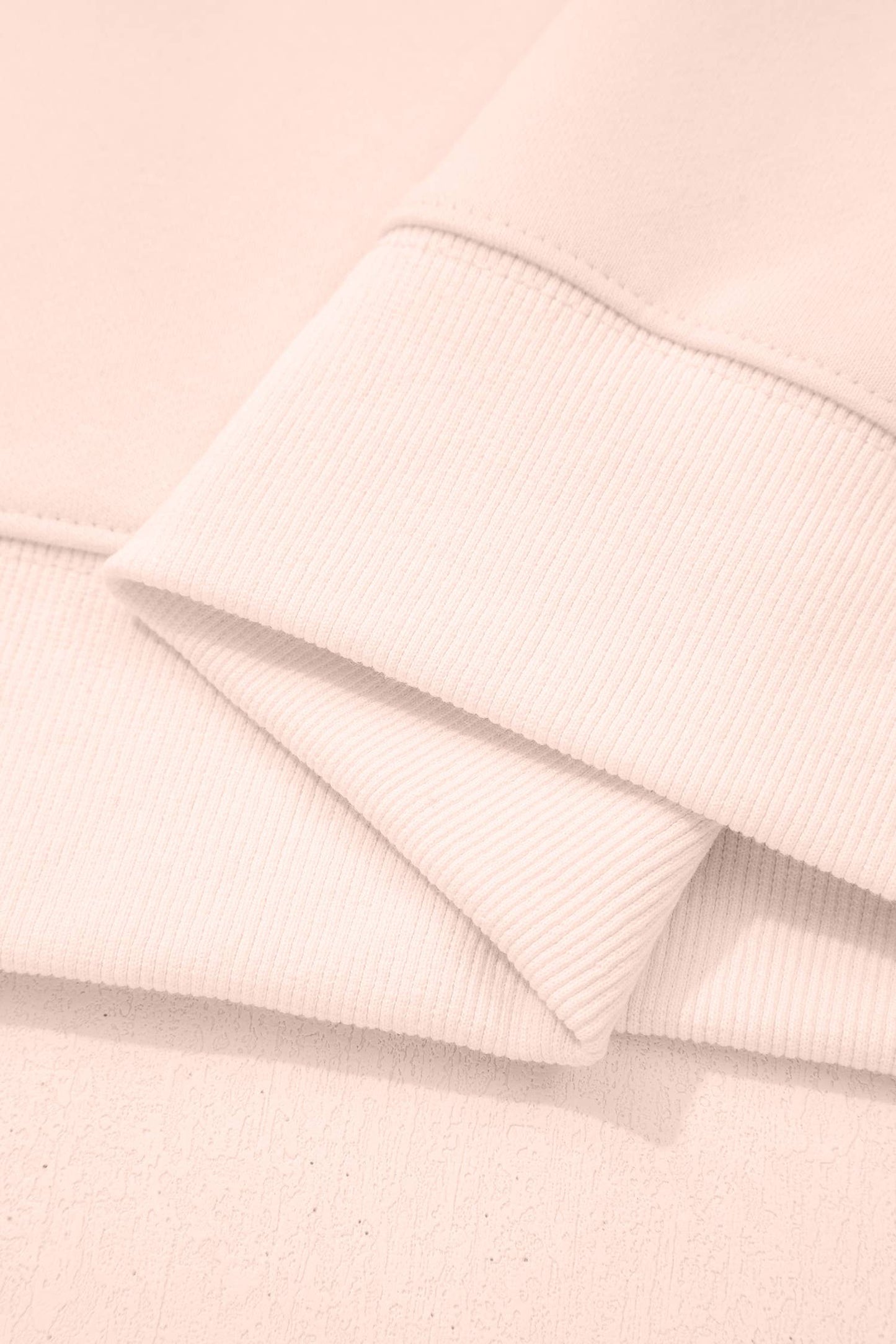 Blessed Embroidered Mock Neck Sweatshirt